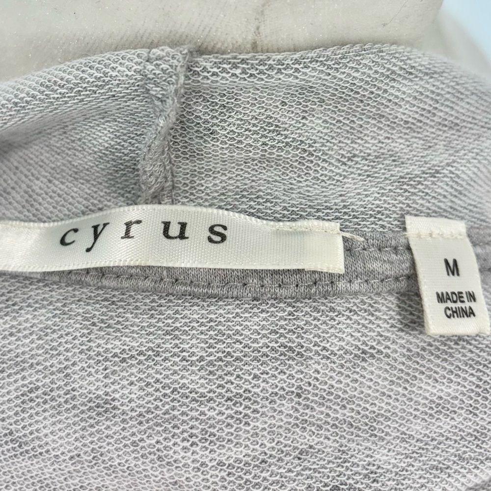 Cyrus grey long hoodie - Picture 5 of 6